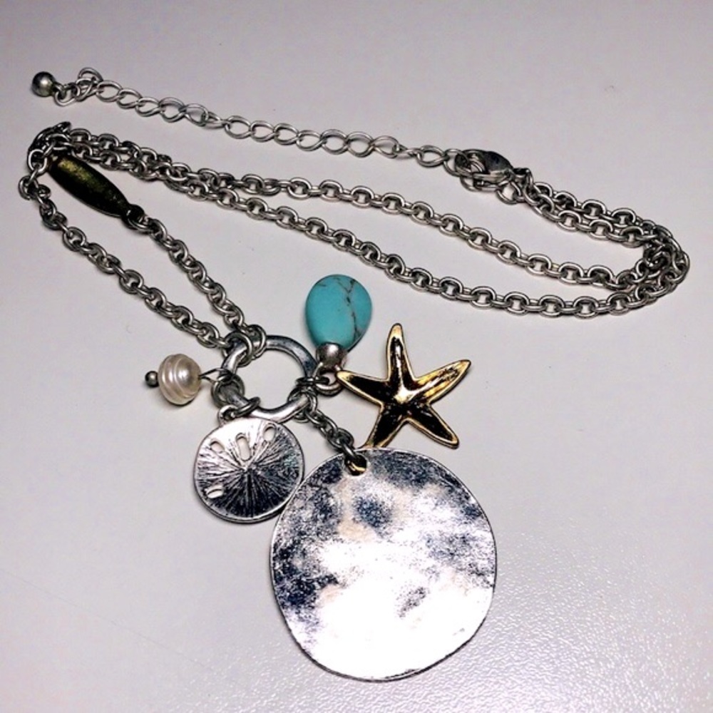 LOVE & STARFISH WISHES Necklace & Earrings Set - Picture 9 of 9